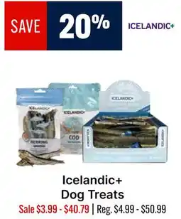 Ren’s Pets Depot Icelandic+ Dog Treats offer