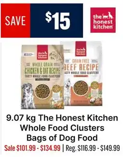 Ren’s Pets Depot 9.07 kg The Honest Kitchen Whole Food Clusters Bags of Dog Food offer