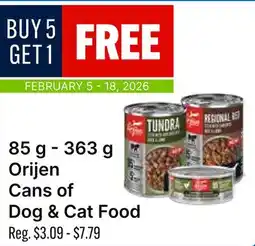 Ren’s Pets Depot 85 g-363 g Orijen Cans of Dog & Cat Food offer