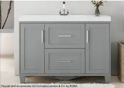 RONA Landon & Co. Vanities $499 or more (regular price before tax) offer