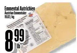 Bonanza Emmental Autrichien offer