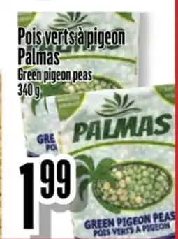 Bonanza Pois verts à pigeon Palmas offer