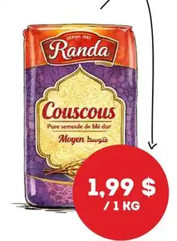 Bonanza Randa Couscous offer