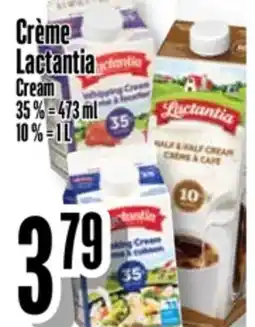 Bonanza Crème Lactantia offer