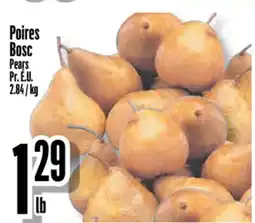 Bonanza Poires Bosc offer