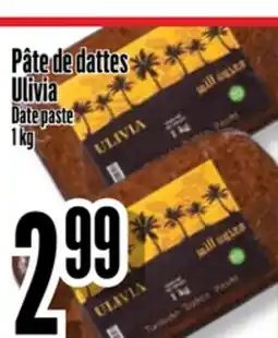 Bonanza Pâte de dattes Ulivia offer
