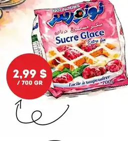 Bonanza NOUNDOURS Sucre Glace offer