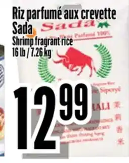 Bonanza Riz parfumé aux crevettes Sada offer