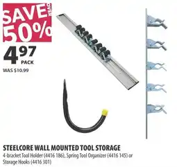 Co-op Steelcore wall mounted tool storage offer