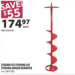 Co-op Eskimo ice fishing ice fishing auger redneck offer