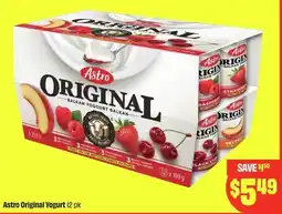 FreshCo Astro Original Yogurt offer