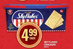 Food Basics SKY FLAKES CRACKERS offer