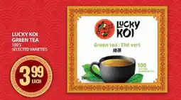 Food Basics Lucky Koi Green Tea offer