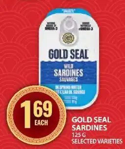 Food Basics Gold Seal Sardines offer