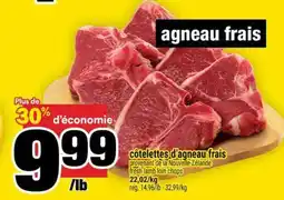 Super C côtelettes d'agneau frais offer