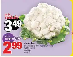 Super C CHOU-FLEUR offer