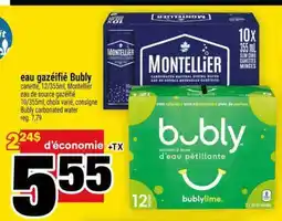 Super C eau gazéifiée Bubly offer