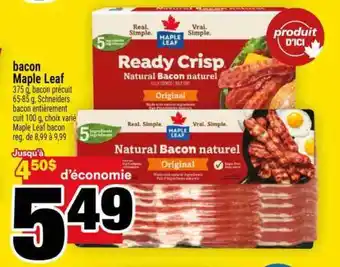 Super C BACON MAPLE LEAF offer