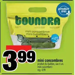 Super C mini concombres offer