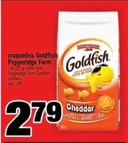 Super C CRAQUELINS GOLDFISH PEPPERIDGE FARM offer