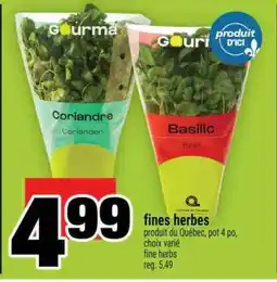 Super C FINES HERBES offer