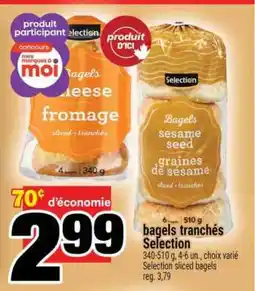 Super C BAGELS TRANCHÉS SELECTION offer