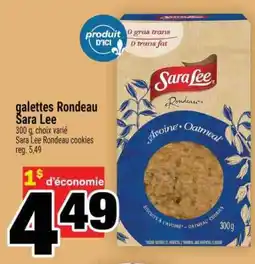 Super C GALETTES RONDEAU SARA LEE offer