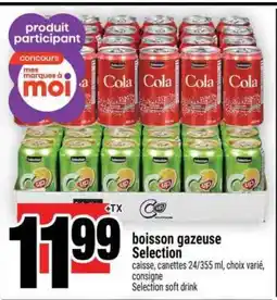 Super C BOISSON GAZEUSE SELECTION offer