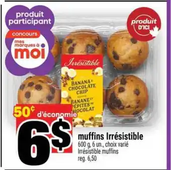 Super C MUFFINS IRRÉSISTIBLE offer