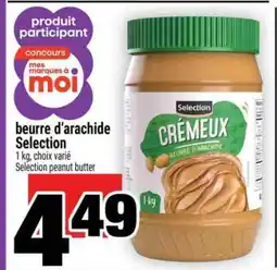 Super C BEURRE D'ARACHIDE SELECTION offer