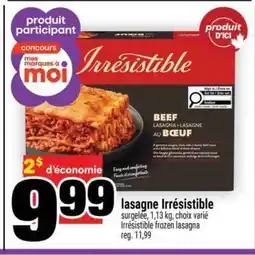 Super C LASAGNE IRRÉSISTIBLE offer