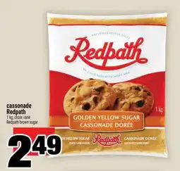 Super C cassonade Redpath offer