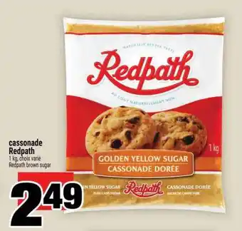 Super C cassonade Redpath offer