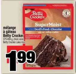 Super C MÉLANGE À GÂTEAU BETTY CROCKER offer