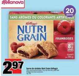Super C BARRES DE CÉRÉALES NUTRI-GRAIN KELLOGG'S offer