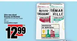 Super C bière sans alcool Brasseur de Montréal offer