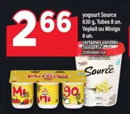 Maxi Yoplait ou Minigo offer