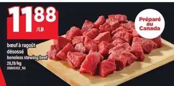 Maxi BŒUF À RAGOÛT DÉSOSSÉ offer