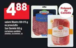 Maxi salami Mastro 100-175 g ou prosciutto San Daniele 100 g offer