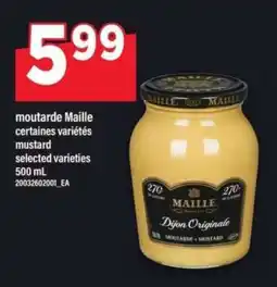 Maxi MOUTARDE MAILLE offer