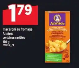 Maxi macaroni au fromage Annie's offer