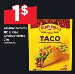 Maxi assaisonnements Old El Paso offer