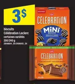 Maxi BISCUITS CÉLÉBRATION LECLERC offer