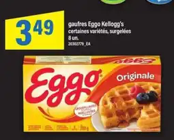 Maxi gaufres Eggo Kellogg's offer