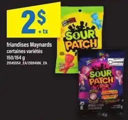 Maxi friandises Maynards offer