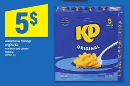 Maxi macaroni au fromage original KD offer