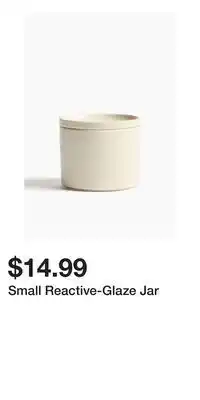 H&M Small Reactive-Glaze Jar offer