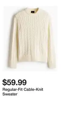H&M Regular-Fit Cable-Knit Sweater offer