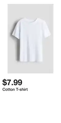 H&M Cotton T-shirt offer