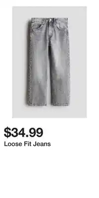 H&M Loose Fit Jeans offer